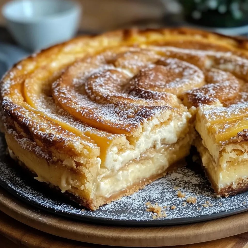 Zimtschnecken Käsekuchen