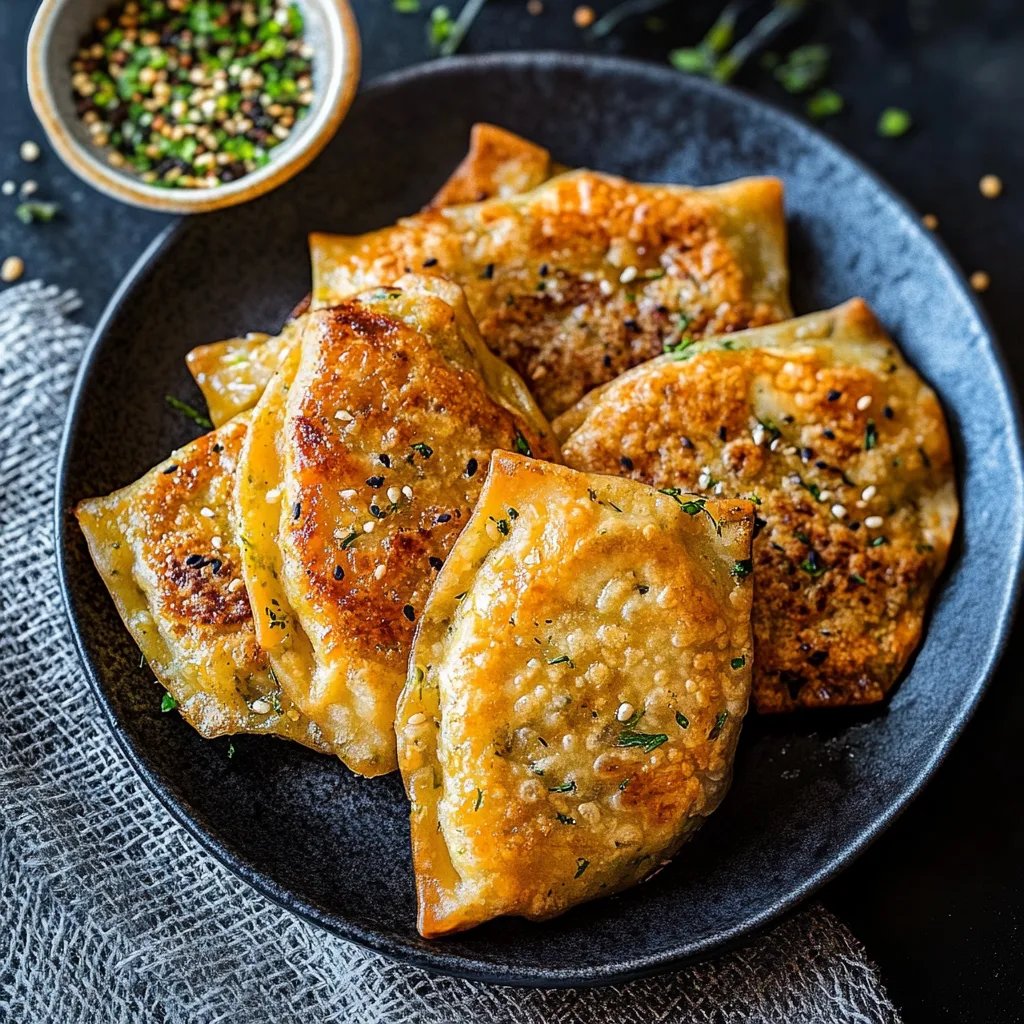 Knusprige Gemüsetaschen