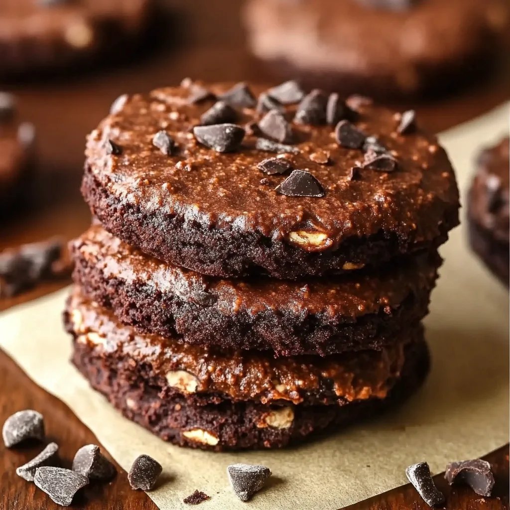 Gesunde Haferkekse mit Kakao