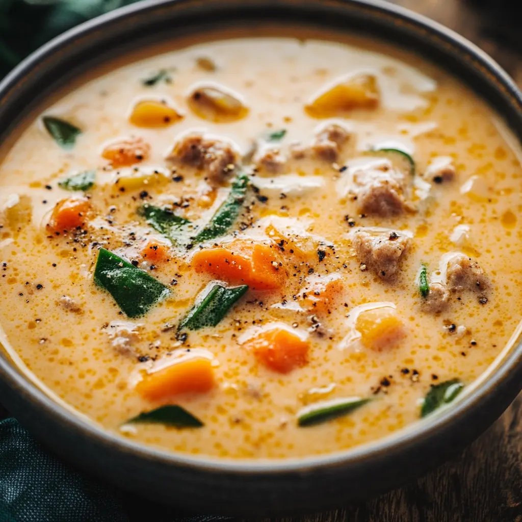 Herzhafte toskanische Suppe