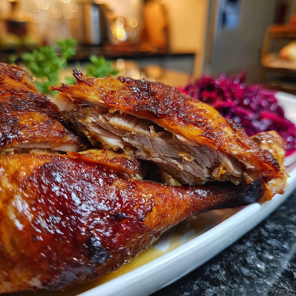 Saisonal & Festlich Weihnachtsgans mit Rotkohl