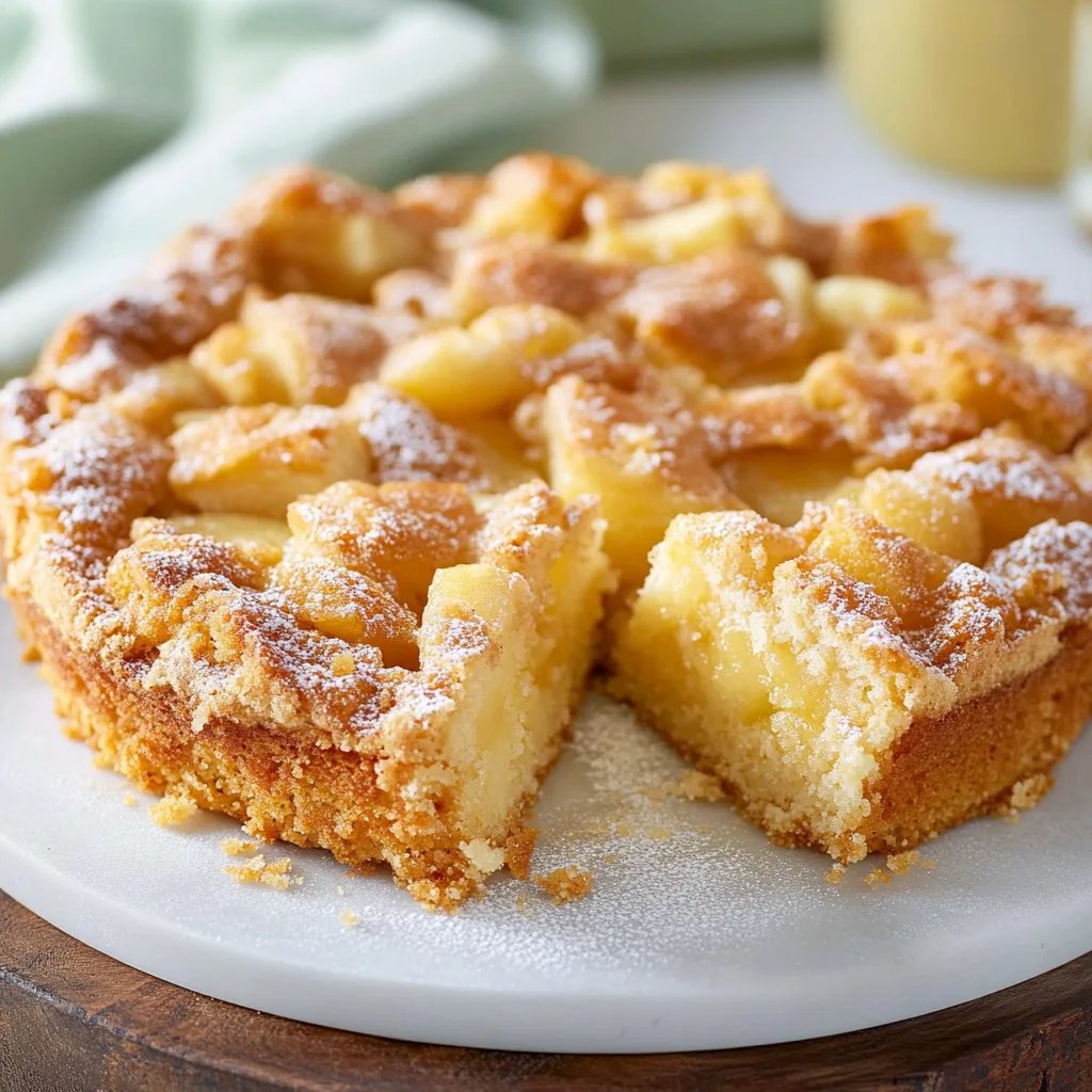 Apfelkuchen vom Blech mit Streuseln