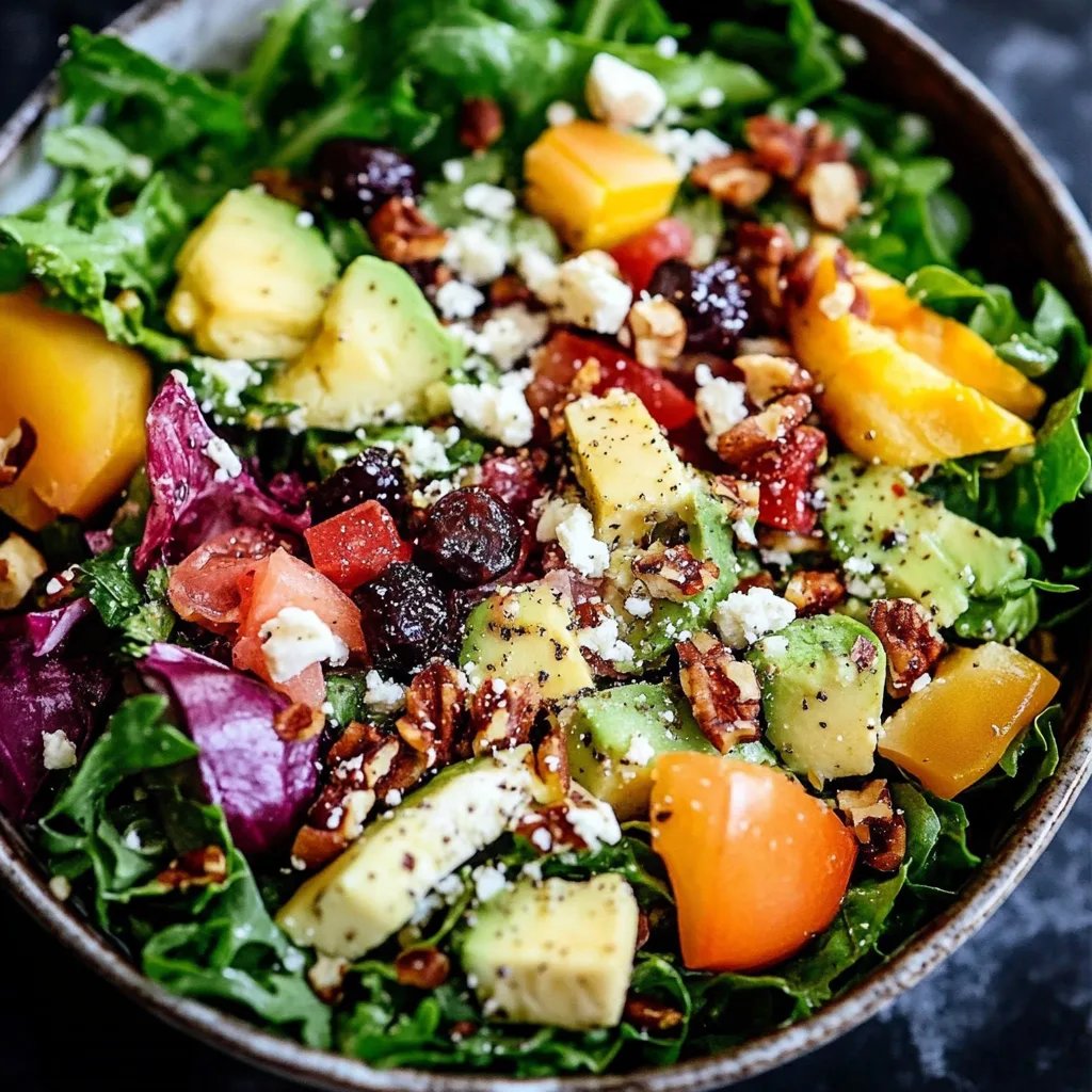 Herbstlicher Chopped-Salat