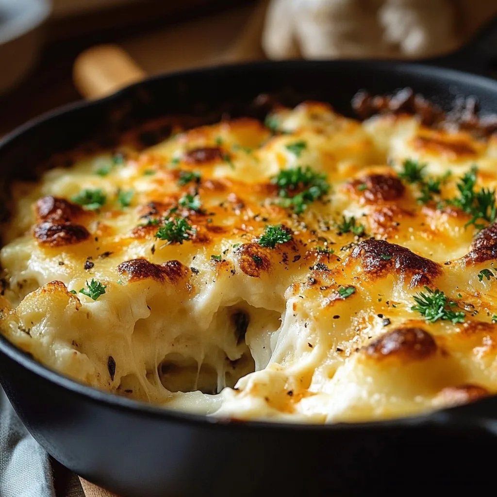 Blumenkohl überbacken mit Käse