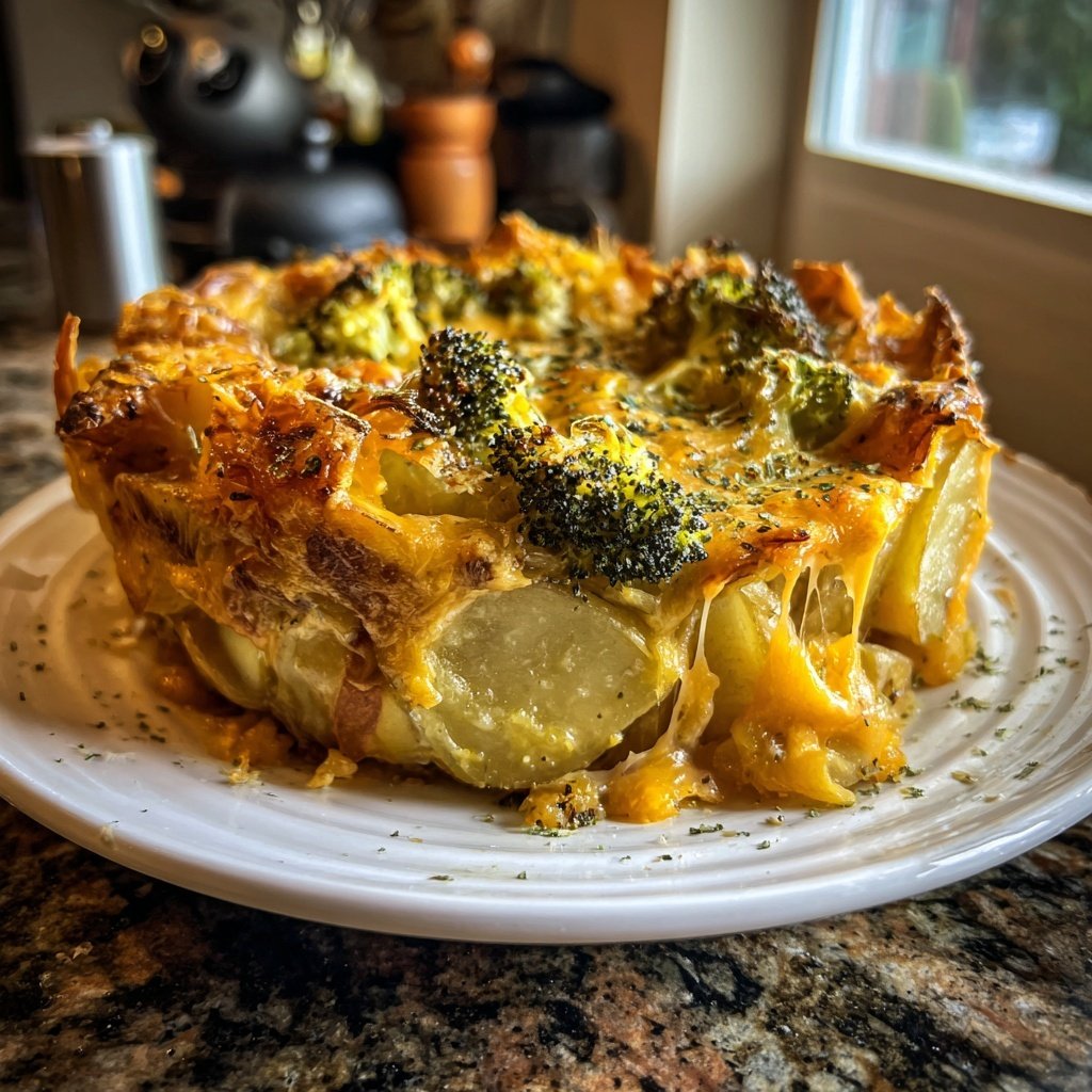 Kartoffel-Brokkoli-Auflauf