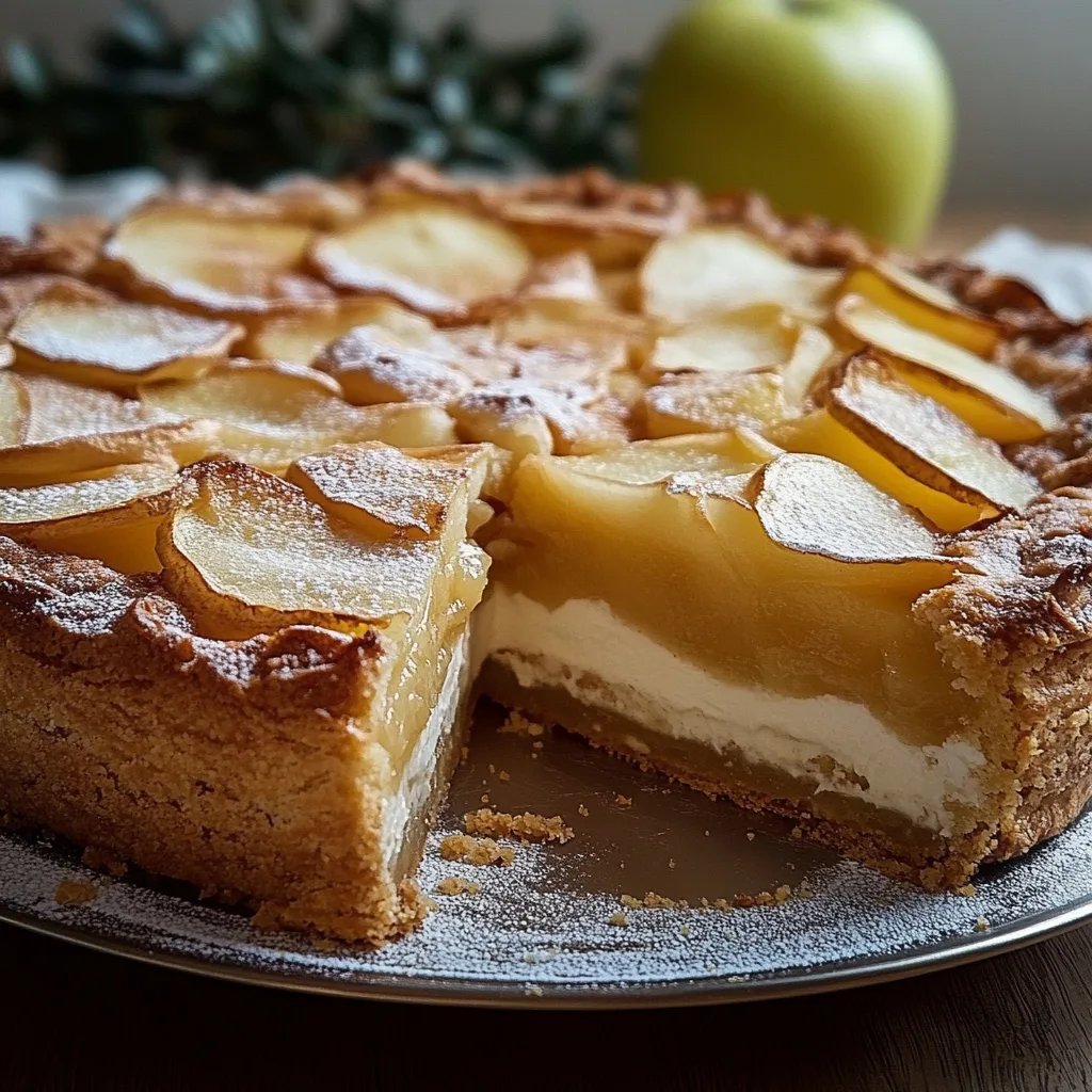 Apfelkuchen mit Baiserhaube