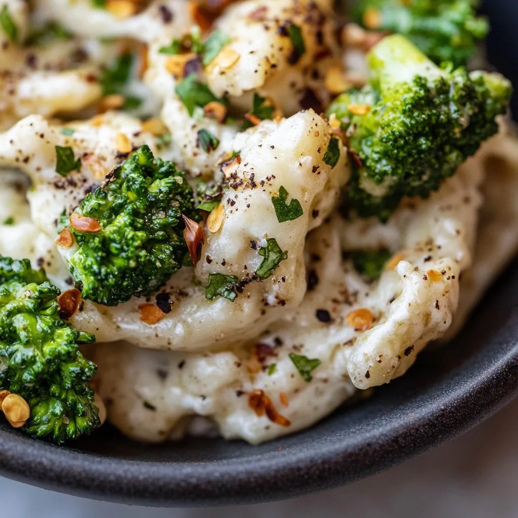 Vegane Blumenkohl Alfredo