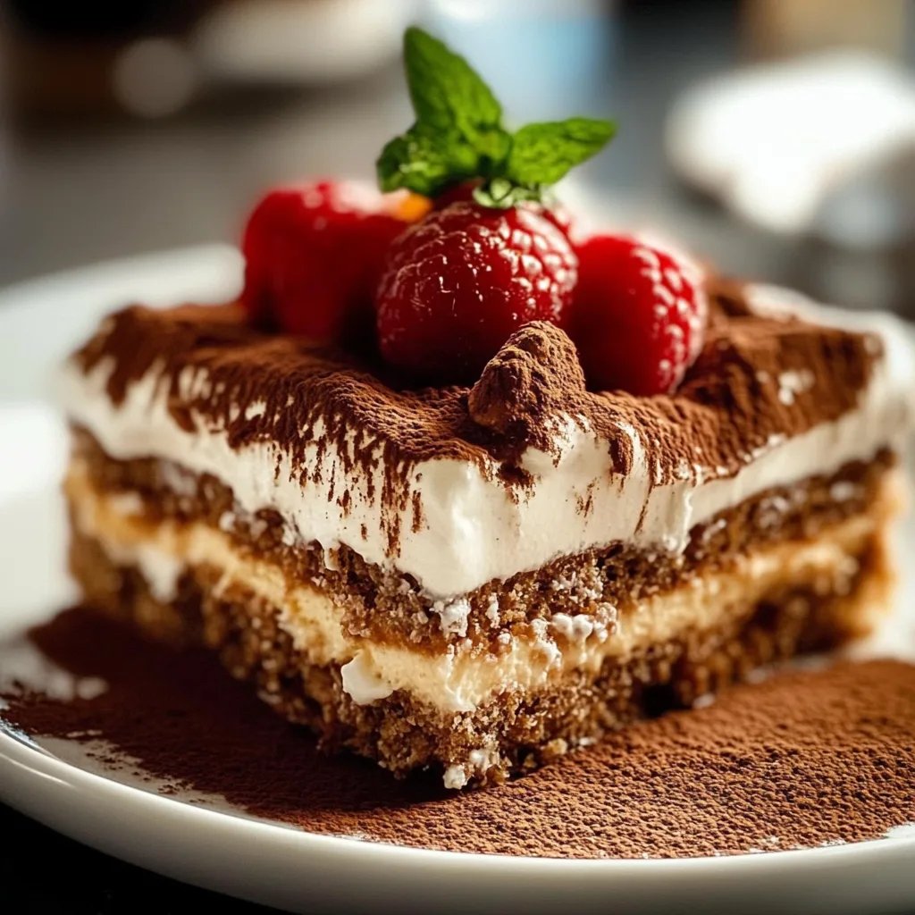 Biscoff Spekulatius Tiramisu
