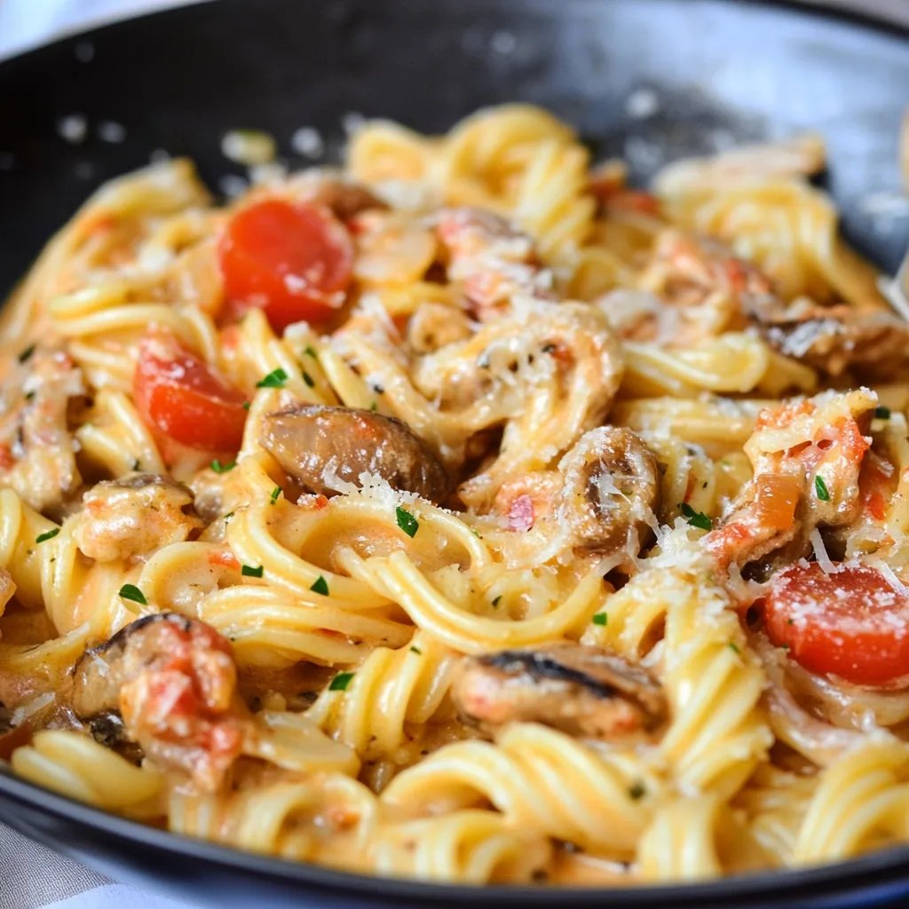 Nudeln mit Thunfisch