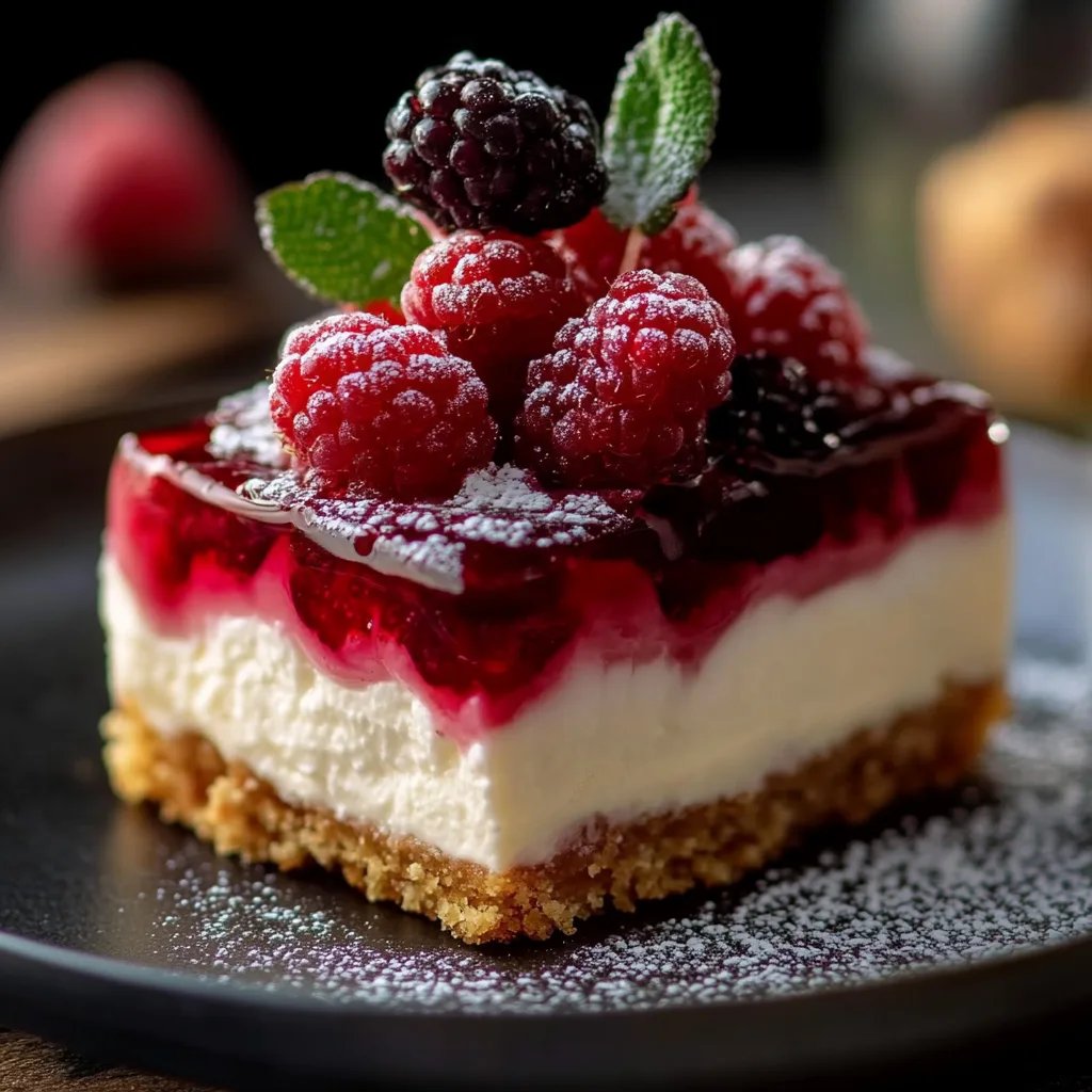 Spekulatius Dessert mit Himbeeren