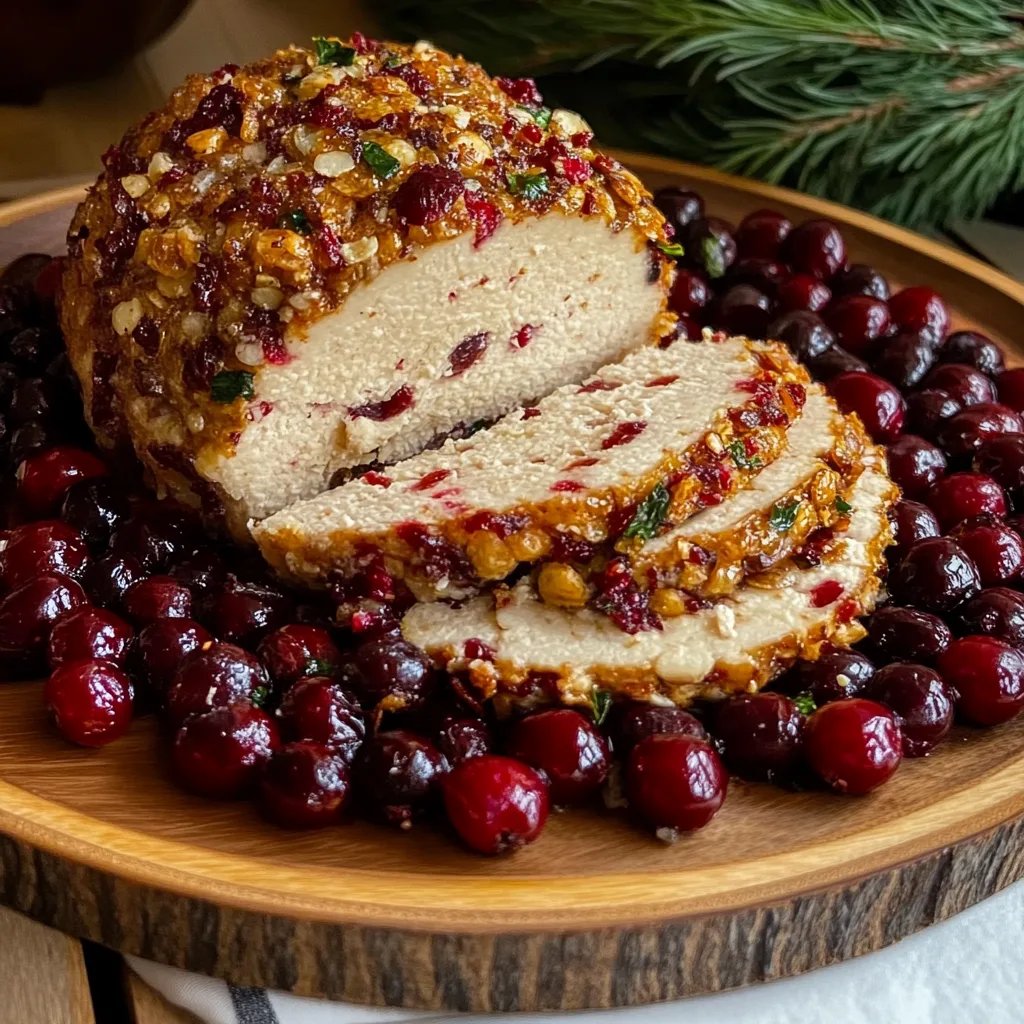 Cranberry-Brie-Käse Vorspeise