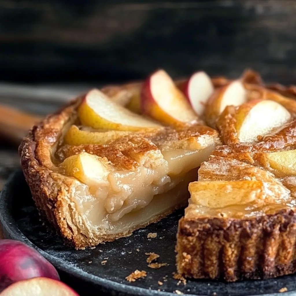 Winterlicher Apfelkuchen