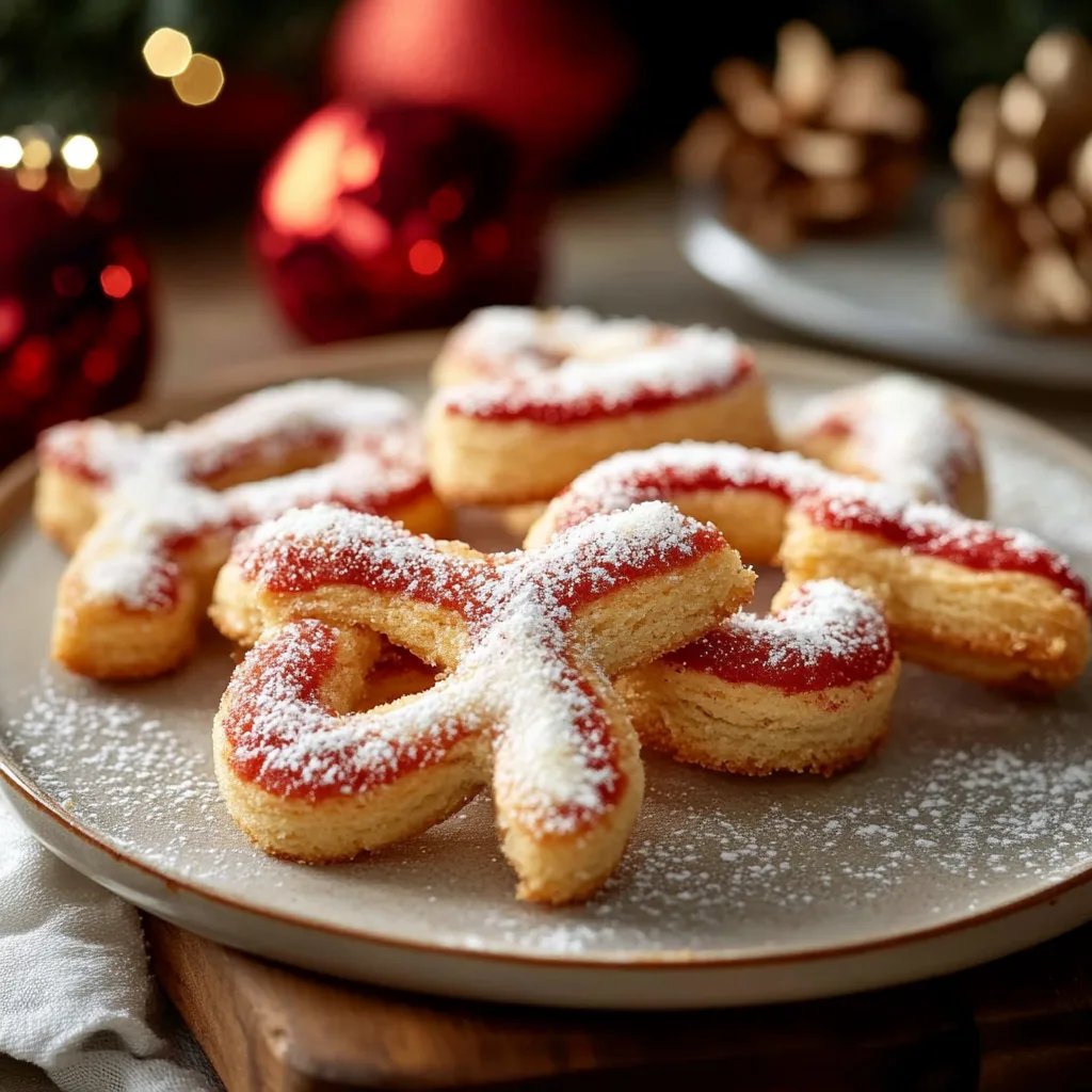Perfekte Zuckerstangen-Kekse für Weihnachten